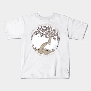 AS ABOVE SO BELOW AS WITHIN SO WITHOUT AS THE UNIVERSE SO THE SOUL TREE OF LIFE Kids T-Shirt